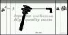 ASHUKI 1614-0070 Ignition Cable Kit
